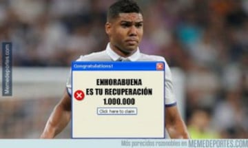 Cristiano y Casemiro se roban los memes del Athletic-Madrid