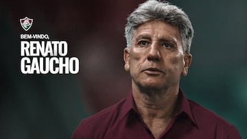 Renato Gaúcho, nuevo DT de Jhon Arias, Kevin Serna y Gabriel Fuentes en Fluminense.