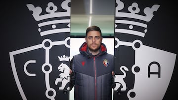 Lisci en el estadio de El Sadar.