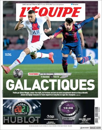 "Huracán Mbappé"... las portadas deportivas de hoy