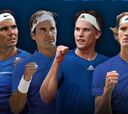 Thiem, Fognini y Zverev se unen a Nadal y Federer en la Laver Cup