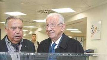 Juan Antonio Samaranch con Pedro Ferrándiz