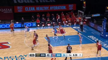 Campazzo se cuela en la mejor jugada de la noche según la NBA: marca de la casa lo que hizo...