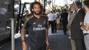 Marcelo, en la concentración de Montreal.