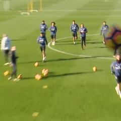 Otro pelotazo de Cristiano al balcón de prensa: "Calma, calma"