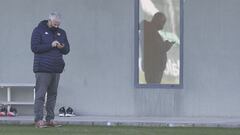 Antonio Cord&oacute;n, en un entrenamiento. 