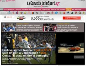 Portadas de la prensa extranjera