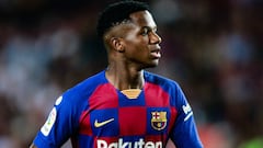 Ansu Fati misses Getafe trip after picking up a knee injury