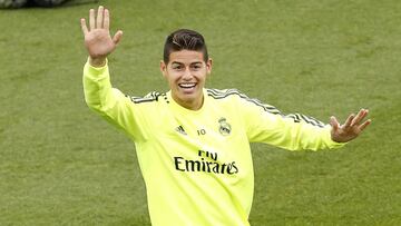 James quiere convencer de nuevo a Zidane en Anoeta