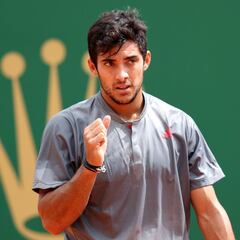 Garín logra un triunfazo y avanza en el Masters 1000 de Montecarlo