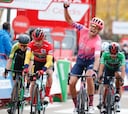 Nielsen se lleva la etapa y Roglic se mantiene líder de la Vuelta