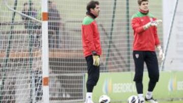 Iraizoz se sentará en el banquillo de La Rosaleda tras una temporada con dudas y con fuertes críticas tras el partido frente al Espanyol.