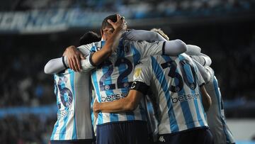 Racing golea a Ñublense y se quedó con el primer lugar del grupo A en la Copa Libertadores