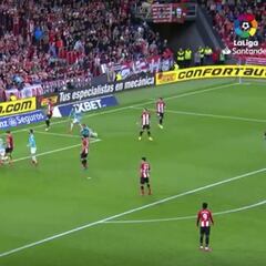 La jugada que aniquiló al Athletic tiene aquello que está prohibido en los cánones de Lezama