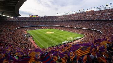 El Clásico: el CDR pide llenar de globos amarillos el Camp Nou