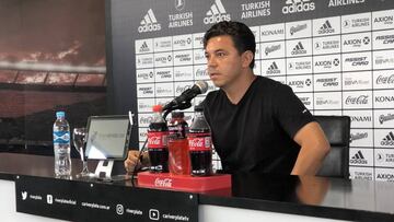 Gallardo: "Hubiese sido fácil irme de River ganador..."