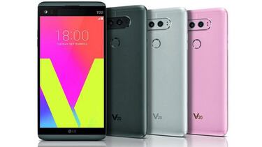 Pantallas y cámaras duales para el nuevo LG V20