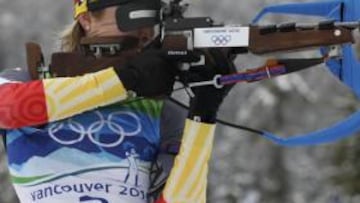 Las biatletas Neuner y Kuzmina, primeras multimedallistas en Vancouver