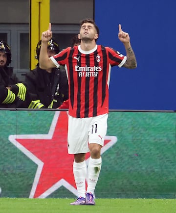 El capitán del USMNT volvió a marcar con el Milan y su anotación en los primeros minutos ilusionó a todo San Siro.
(Photo by PIERO CRUCIATTI / AFP)