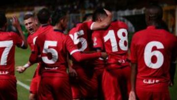 El equipo atezado vuelve por segunda vez a primera divisi&oacute;n. Vence 2-0 a Leones en Bogot&aacute;.