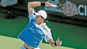 <b>SOBRADO. </b>Jo-Wilfried Tsonga se siente favorito ante Rafa Nadal.