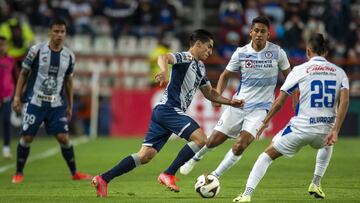 during the game Pachuca vs Cruz Azul, corresponding to first leg match Semifinal of the Torneo Clausura Guard1anes 2021 of the Liga BBVA MX, at Hidalgo Stadium, on May 19, 2021.
<br><br>
durante el partido Pachuca vs Cruz