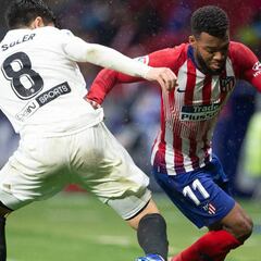 Lemar empieza a responder a la confianza otorgada por Simeone
