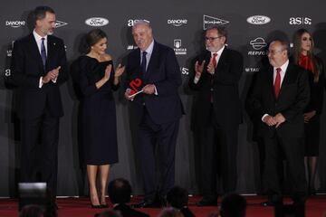 Premio decenio 2007-2017. Vicente del Bosque, entrenador de la selección española de fútbol campeona del mundo en el Mundial de Suráfrica 2010.