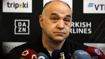 Pablo Laso: "Los viajes y lesiones están exprimiendo al equipo"