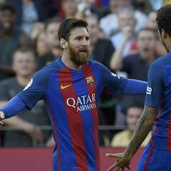 1x1 del Barça: magia de Neymar