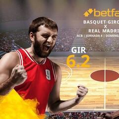 Bàsquet Girona vs. Real Madrid Baloncesto: horario, TV, estadísticas, clasificación y pronósticos
