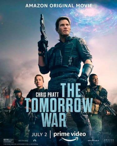 Nuevo tráiler de La guerra del mañana: Chris Pratt viaja al futuro para combatir a los aliens