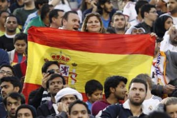 Gran ambiente en el Estadio Khalifa.