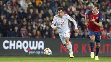 12/10/19 PARTIDO SELECCION ESPAÑOLA CLASIFICATORIO PARA LA EUROCOPA 2020
MIKEL OYARZABAL BERGE
NORUEGA - ESPAÑA
