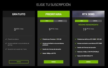 Geforce Now 3080 RTX, un atajo al lujo