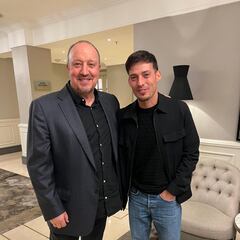 La Champions reúne a Benítez y Silva, que debutó con él en el Valencia