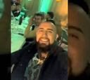 Arturo Vidal mostró la cena de celebración del Rodelindo