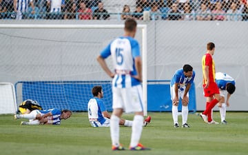 El Leganés vivió el segundo lleno de su historia en el partido de promoción de ascenso a Segunda de 2013. 


 
