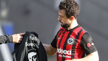 Amin Younes ante el Bayern.