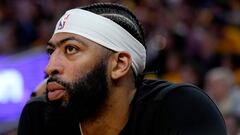 Lakers ya calienta para el encuentro. Anthony Davis podrá jugar ante Golden State Warriors