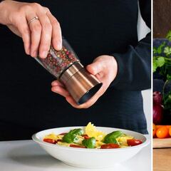 Este es el ‘set’ de salero y pimentero con tapa magnética que triunfa en Amazon