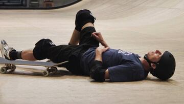 El skater Tony Hawk en su v&iacute;deo Road to progression.