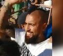 Saltando en el tablón: ¡Vidal fue a La Pintana a ver a Rodelindo!