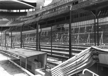 A 1997 UEFA directive saw the removal of all terracing.