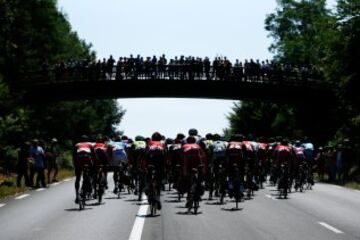 Undécima etapa del Tour de Francia entre Pau y Cauterets.