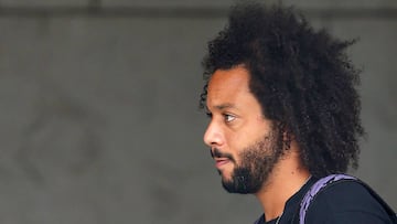 Brazil's defender Marcelo