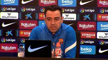 Xavi: "No estoy tranquilo"