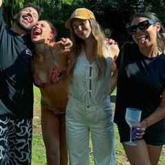 “Que lindo tener amigos y un hijo que celebren tu vida, me sentí de nueve años; acá estoy lista para empezar a vivir”