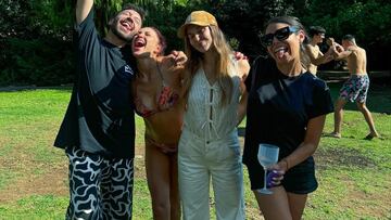 “Que lindo tener amigos y un hijo que celebren tu vida, me sentí de nueve años; acá estoy lista para empezar a vivir”