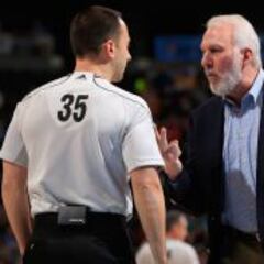 Popovich, contra los árbitros que buscan "fama en Twitter"